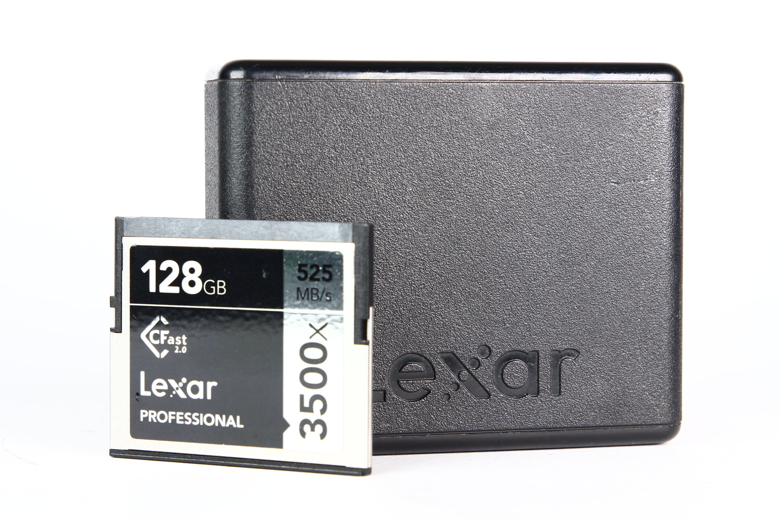Kit de memoria y lector CFast 2.0 128GB Lexar. Usado